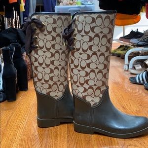 Coach Rain Boots